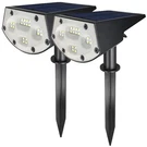 Wbm Smart Solar Spot Lights OUTDOOR,IP65 Waterproof 20 Leds Pack,. Fixed Price $31.99.
