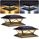 Pasamic Solar Post Cap Lights 2 Pack, Outdoor Waterproof Wi.... Fixed Price $29.98.