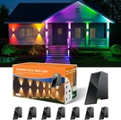 8 Pack Color Changing Solar Powered Fence Lights Outdoor Waterproof Wall Mount. Fixed Price $87.99.