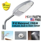 Outdoor Led Street 2500LM Dusk To Dawn Sensor Waterproof Security Lighting. Fixed Price $36.43.