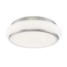Eurofase Muir 1-LIGHT Large Led Flushmount, Satin Nickel/opal White 30141-018. Fixed Price $170.00.