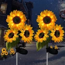 3 Heads Solar Simulation Sunflower Led Lights Garden Yard Lawn Night Light!!!!!. Fixed Price $17.69.