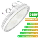 Kukuppo 240W 100-277VAC Led High Bay IP65 Commercial Warehouse Area Shop Lights. Fixed Price $67.51.