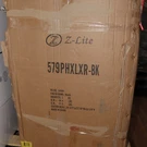 Z-lite 4-LIGHT Outdoor Post Mount In Transitional Style Black 34.25" X 19.5" W. Fixed Price $421.00.