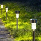 Gigalumi Solar Pathway Lights 12 Pack, Stainless Steel IP44 Waterproof Auto On/o. Fixed Price $27.88.