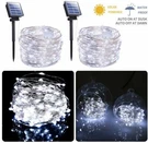 Solar Twinkle Fairy Lights 100 Led Waterproof Outdoor Garland Garden Decoration. Fixed Price $15.13.