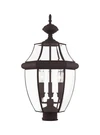Livex Lighting 2354 Bronze Monterey 3-LIGHT Outdoor Post. Fixed Price $349.96.