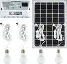 Solar Powered Indoor & Outdoor Pendant Lights With 4 Led Bulbs, Each 5M Cord, Wa. Fixed Price $123.99.