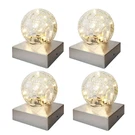Sunnypark Solar Post Lights - Outdoor Cap For Fence Deck Patio. Fixed Price $72.92.