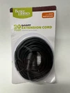 Brand New Better Homes & Gardens 20 Foot Quickfit Extension Cord. Fixed Price $22.47.