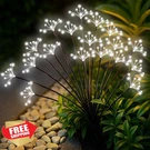 Yaafen Solar Garden Lights 2 Pack White Swaying Starburst. Fixed Price $34.99.