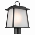 Black Outdoor Post Lantern From The Noward Collection. Fixed Price $184.97.