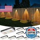 Bridika Solar Fence Lights Outdoor Waterproof, 12 Pack Powered. Fixed Price $86.17.