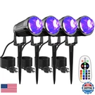 Jiaqiyan Christmas Halloween Led Spot Lights Outdoor Black Projector 12W. Fixed Price $88.32.