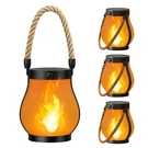 Best Hompavo GEN2 Solar Lanterns Outdoor With Ultra-real Flame, Dual Charging. Fixed Price $87.21.