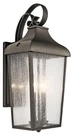 Kichler 49737OZ Forestdale 2-LIGHT Large Outdoor Wall Lantern In Olde Bronze. Fixed Price $389.99.