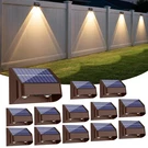 Solar Fence Lights 12 Pack Rgb Warm White Waterproof Outdoor Deck Wall Lighting. Fixed Price $134.99.