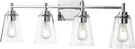 Hampton Bay Wakefield Light Vanity Brushed Chrome 1006 324 386. Fixed Price $39.56.
