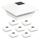 Greenlighting 8 Pack Gala Solar Led Post Lights Cap Slim For 4X4. Fixed Price $160.33.