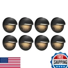 Gkoled 8-PK Low Voltage Deck Lights Mini Eyelid Step 0.8W Waterproof. Fixed Price $69.32.