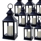 Banberry Designs Decorative Lanterns - Set Of 8 4 Hour Timer Remote Contr.... Fixed Price $122.32.