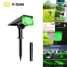 T-sun Green Led Solar Spotlight Landscape Outdoor Garden Pathway Wall Lamp. Fixed Price $22.99.