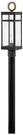 Hinkley Porter 22 3/4" High Black Led Outdoor Post Light. Fixed Price $319.00.