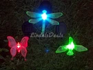Solar Powered Stake Light Hummingbird,dragonfly Butterfly Color Changing Led. Fixed Price $13.99.