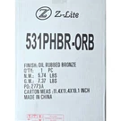 Z-lite 531PHBR-ORB Portland Outdoor Lantern Post Light Oil Rubbed Bronze. Fixed Price $119.90.
