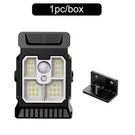 Solar Powered Courtyard Lamp, Household Garden Lighting, Human Body Sensing Mult. Fixed Price $12.80.