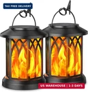 Kooper Hanging Solar Lights Lantern Outdoor, Flickering Flames. Fixed Price $46.08.