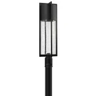 Hinkley Lighting Shelter Outdoor Post Mount, Black/seedy 1321BK-LV. Fixed Price $394.40.