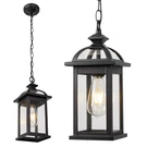 Darkaway Outdoor Pendant Light Fixture Lantern, Hanging Porch With Glas.... Fixed Price $70.57.