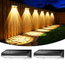 Solar Fence Lights Outdoor, 2 Pack Ultra-bright 85LM Power.... Fixed Price $30.34.