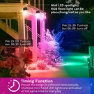 Ruicaikun Smart Outdoor Lights 15W Backyard Us Plug No Remote Black. Fixed Price $32.17.