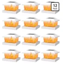 Aponuo 18PK Solar Post Cap Lights Flickering Flame Warm White Deck Fence. Fixed Price $75.00.