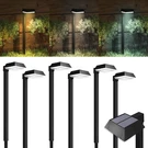Sunco 6 Pack 2W Solar Sidewalk Dusk To Dawn Outdoor Backyard Walkway Garden D.... Fixed Price $91.47.