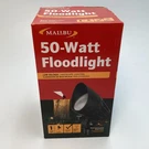 Malibu 8301-9601-01 Low Voltage Landscape Floodlight 50-WATT Black Metal. Fixed Price $28.99.