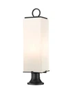 Sana 3-LIGHT Outdoor Pier Mounted Fixture In Black. Fixed Price $372.00.