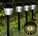 Glass Solar Outdoor Waterproof, 8 Pack Super Bright Pathway Lights,. Fixed Price $55.99.
