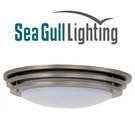 Sea Gull 4-LIGHT GU24 Base Flush Mount Brushed Nickel W Acrylic, 59251BLE-962. Fixed Price $71.97.