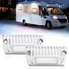2PCS White Rv Exterior Led Porch Utility Lights, 12V Camper Replacement. Fixed Price $31.59.