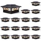 Solar Post Cap Lights 16PACK 4X4 Waterproof Powered Led Jofios Outdoor Deck. Fixed Price $154.99.