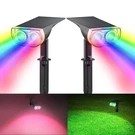 Consciot Solar Color Changing Outdoor Spotlights, 7 Lighting Modes Outside So.... Fixed Price $35.63.
