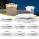 Aponuo 8 Pack Solar Post Cap Lights, 2 Modeswarm/cool Outdoor Waterproo.... Fixed Price $69.24.