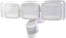 Globe Electric HZ-5833-WH Led Activated Security 3000 Lumen Triple Lamp White. Fixed Price $26.33.