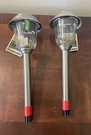 Hampton Bay Outdoor Solar Led Glass Walkway Lights 8 Hours 2.4 Lumens Set Of. Fixed Price $29.99.