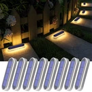 Yilaie Stick On Solar Step Lights Outdoor Waterproof, Small Stair Light.... Fixed Price $70.46.