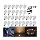 0.7" Tiny Warm White Led Deck Light Kit, Stainless Steel Waterproof Recessed .... Fixed Price $156.28.