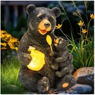 Unique Bear Decor For Yard - Solar Garden Figurine. Fixed Price $47.99.